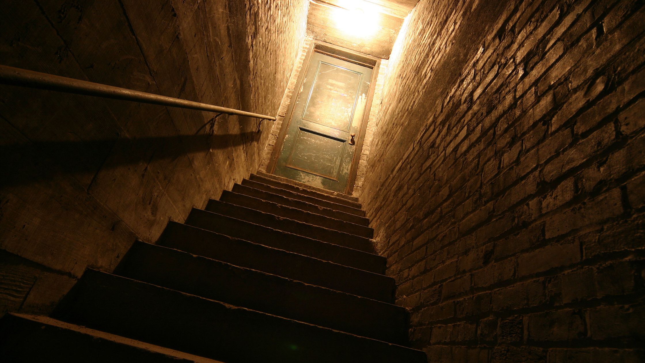 Basement where a sump pit can act as a major radon entry point