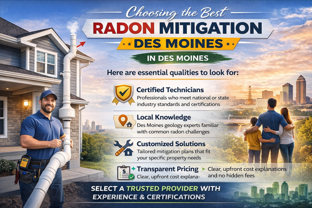 Best Radon Mitigation Services in Des Moines