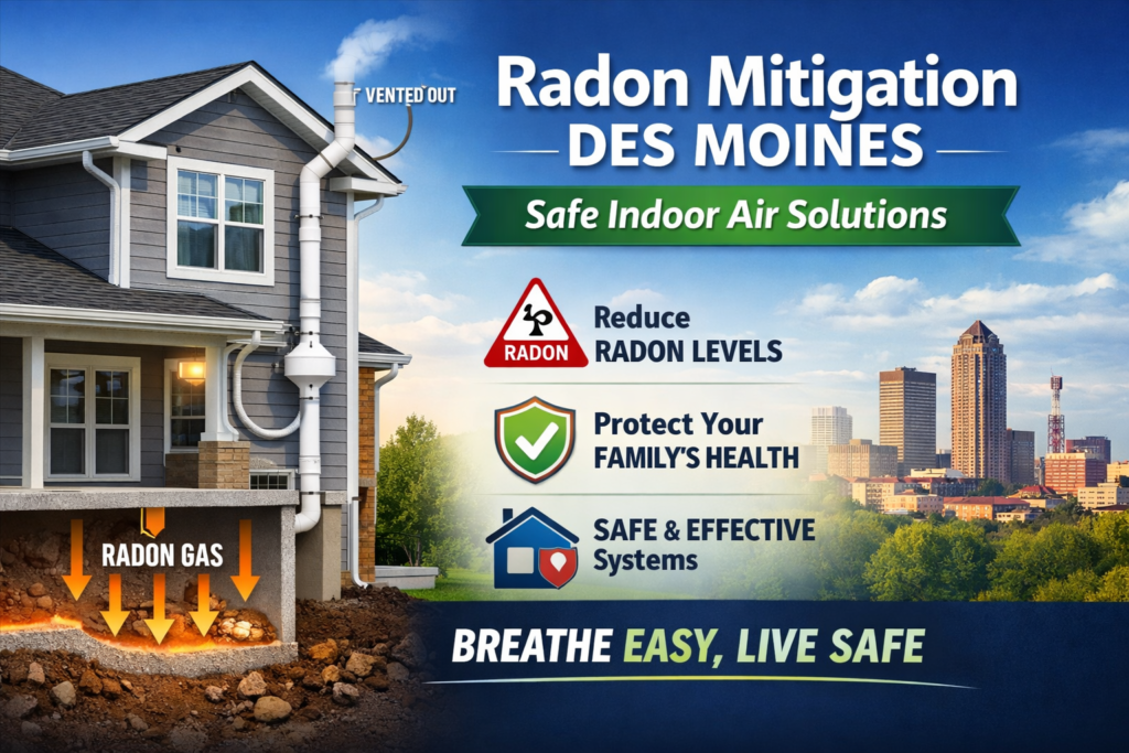 Radon Mitigation Des Moines