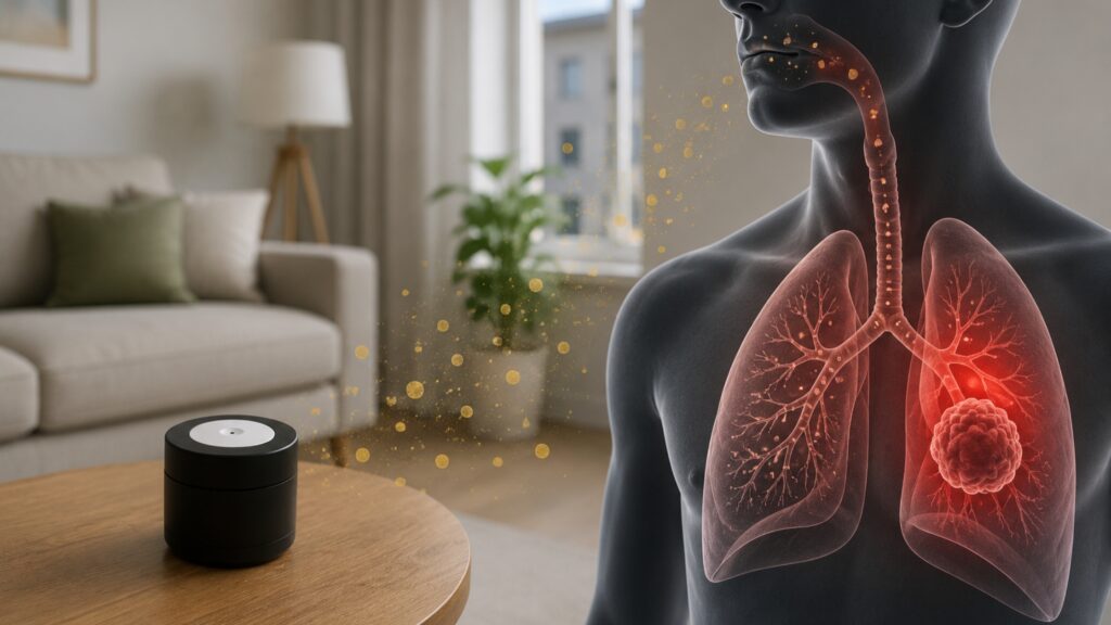First Signs of Radon Exposure and Health Risks