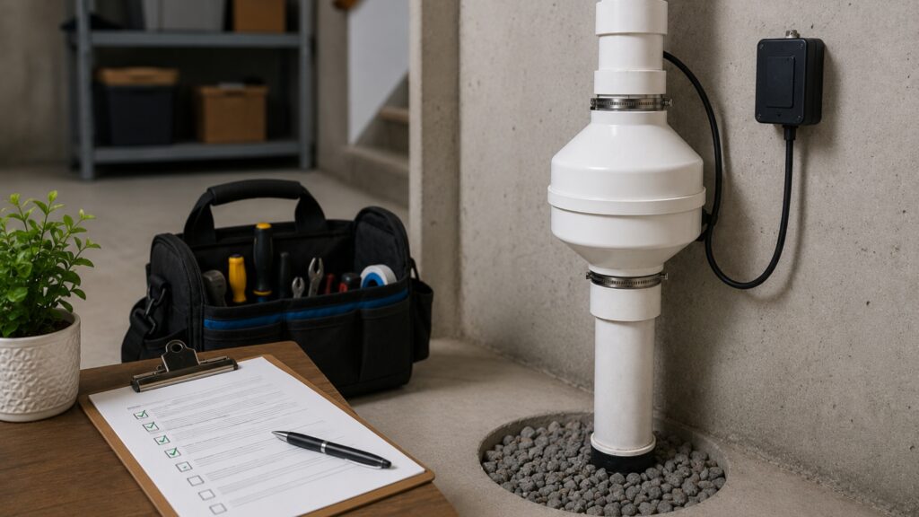 Radon System Inspection Failure Fixes