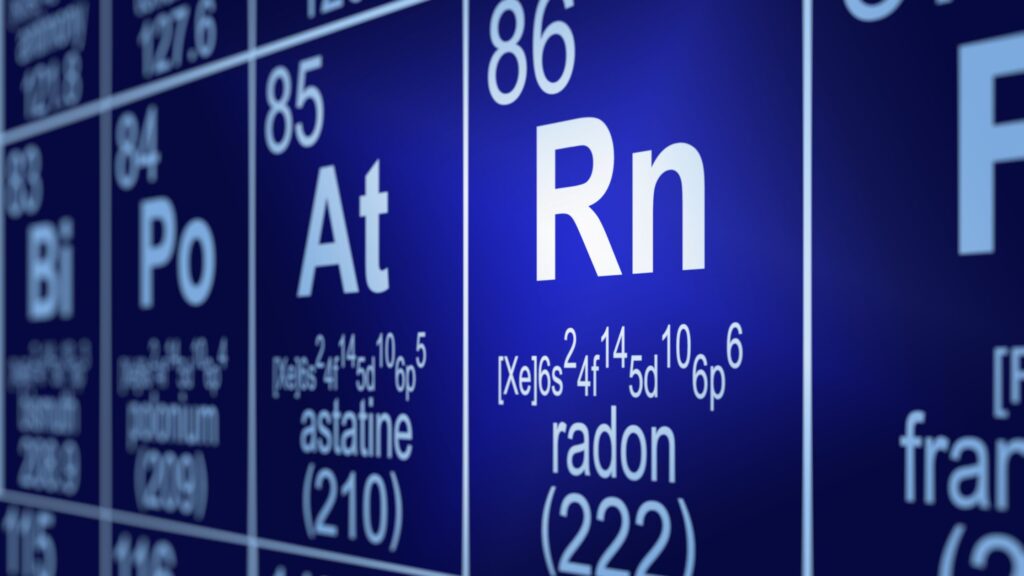 Early signs of radon poisoning
